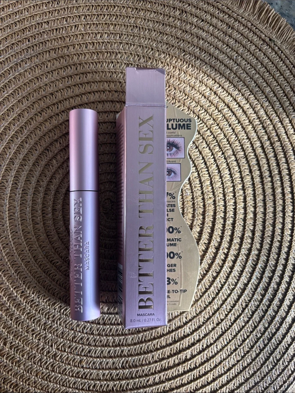 Too Faced Better Than Sex Mascara - NEVER USED